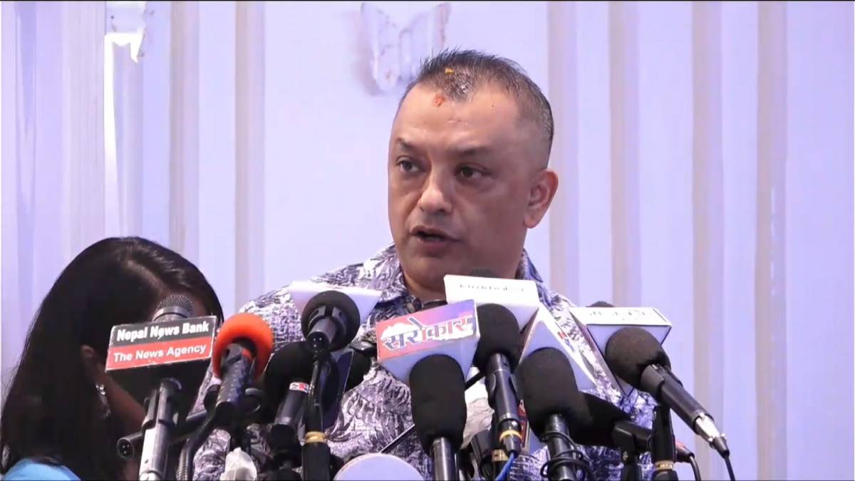 गगन थापाले भने– ‘जनताले पत्याएनन् भने दुई तिहाइको पनि अर्थ छैन’